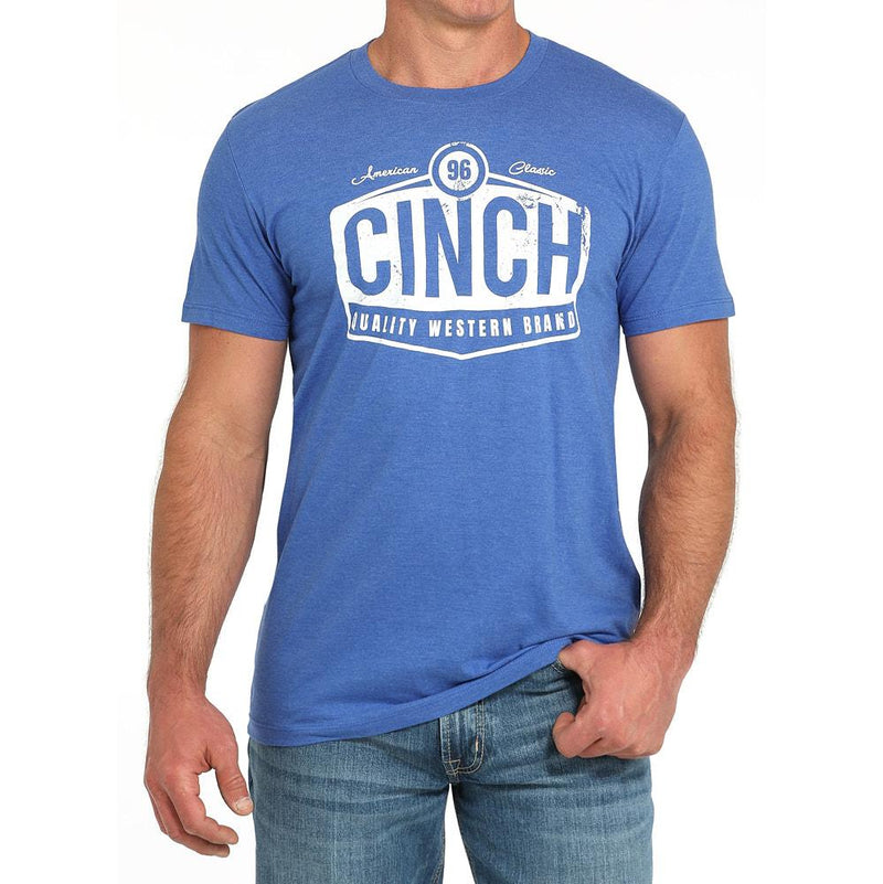 Men's Blue Logo Tee