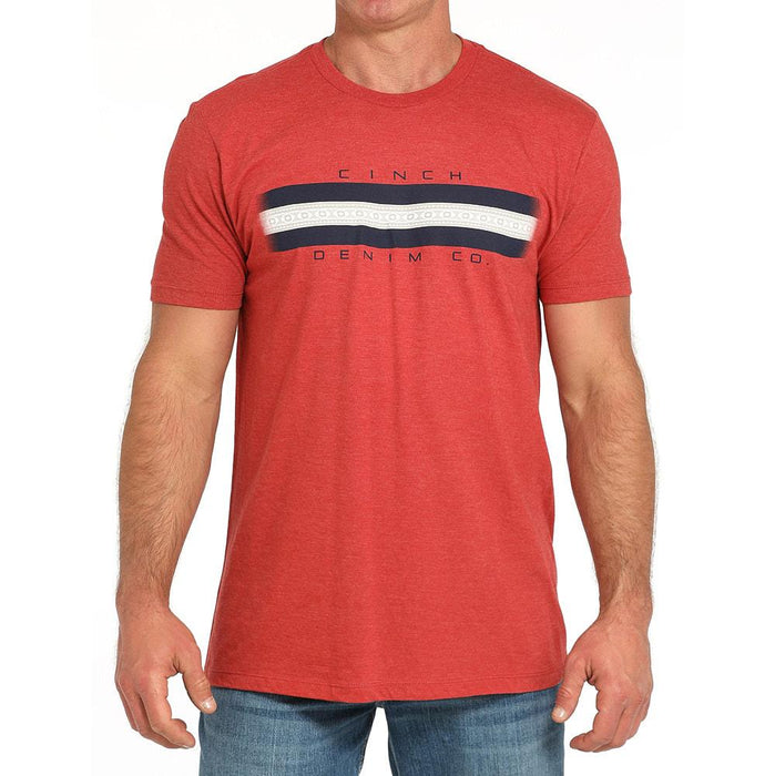 Men's Red Logo Tee