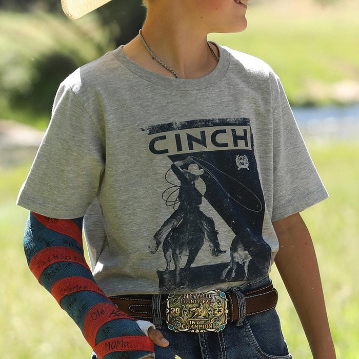 Boy's Grey Roper Tee