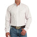 Men's Pink Plaid Long Sleeve Button Shirt