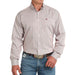 Men's Pink Tencel Long Sleeve Button Shirt