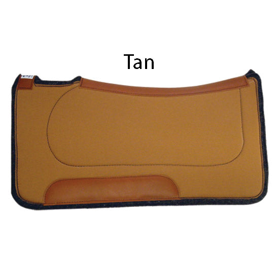 Tan Contoured Ranch 32in x 32in Saddle Pad
