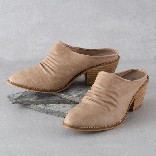 Taupe Mules