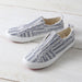 Navy Stripe Babalu Shoes
