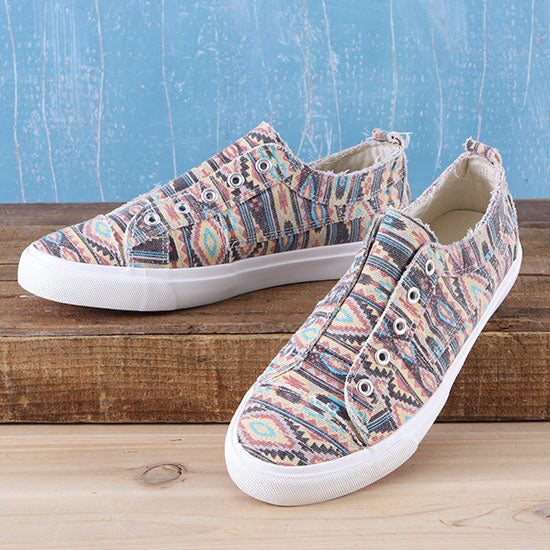 Pink Aztec Babalu Shoes