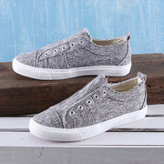 Grey Tweed Babalu Shoes