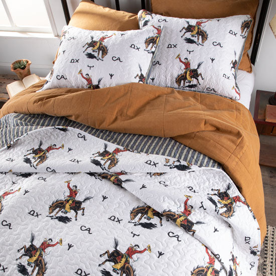 Lazy J Cowboy Quilt