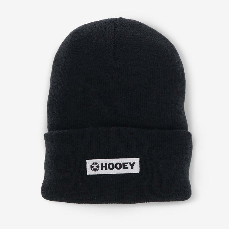 Branded Black Beanie