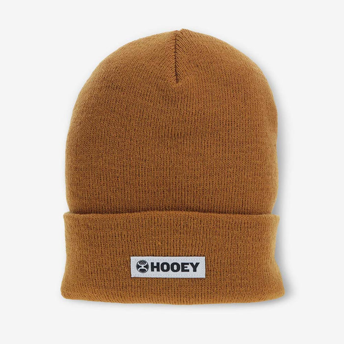 Branded Tan Beanie