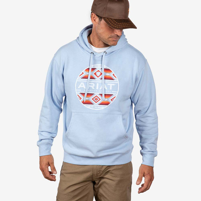 Canyon Southwest Circle Chambray Hoodie