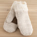 Kids Beige Fuzzy Lined CC Mittens