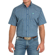 Men's Royal Blue Short Sleeve Shirt