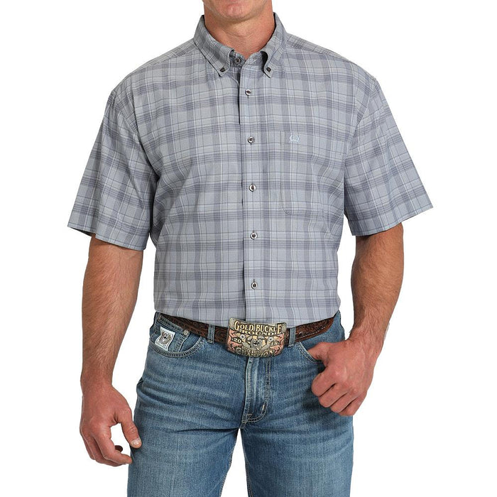 Men's Grey ArenaFlex Short Sleeve Shirt