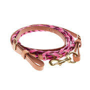 Pink and Fuchsia Lace Barrel Reins