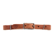 Pony Size Straight Leather Curb