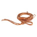5/8in x 8ft Braided Hermann Oak Rattlesnake Knot Roper Rein