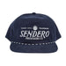 Men's Navy Canvas Logo Cap