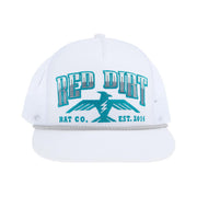 Black Watch Me Fly White Cap