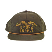 National Ropers Supply Loden & Gold Rope Cap