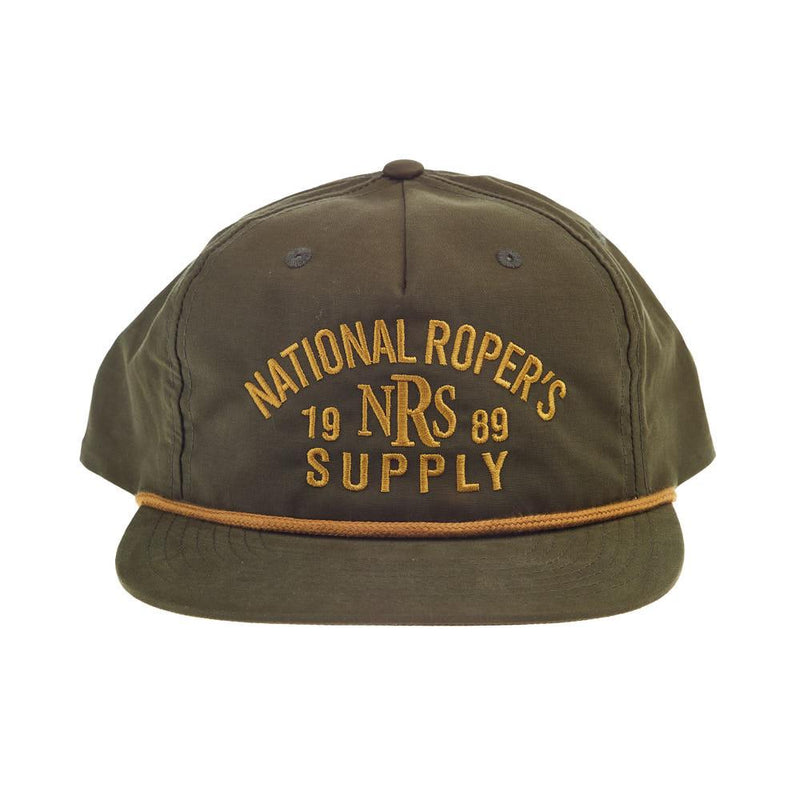 National Ropers Supply Loden & Gold Rope Cap