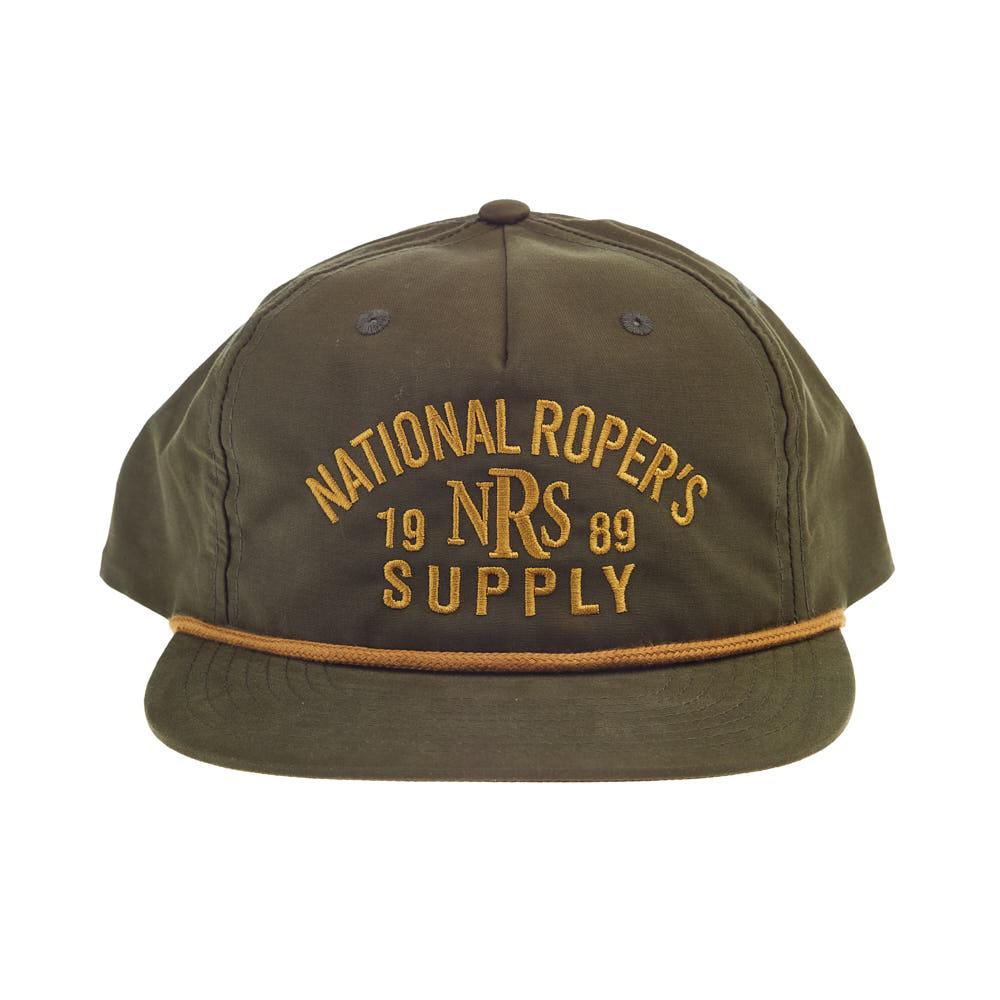 NRS National Ropers Supply Loden & Gold Rope Cap