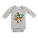 Boy's Grey Canyon Cowboy Onesie