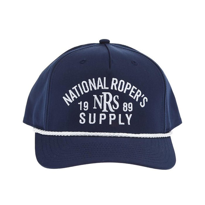 National Ropers Supply Navy & White Rope Cap