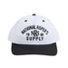 National Ropers Supply White & Black Rope Cap