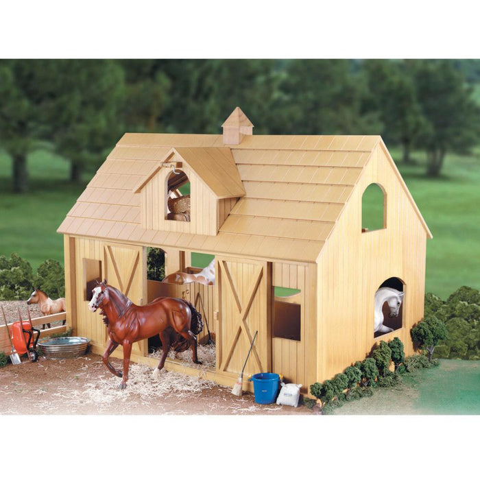 Deluxe Wood Barn with Cupola