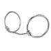 Chrome Steel O-Ring Thin Twist Snaffle Bit