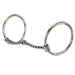 Chrome Steel O-Ring Twisted Snaffle Bit