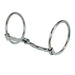 Chrome Steel O-Ring Square Twist Snaffle Bit