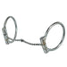 Chrome Steel D-Ring Thin Twist Snaffle Bit