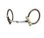 Antique Dots D-Ring Smooth Snaffle Bit