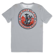 Men's Jackalope Trail Silver Tee
