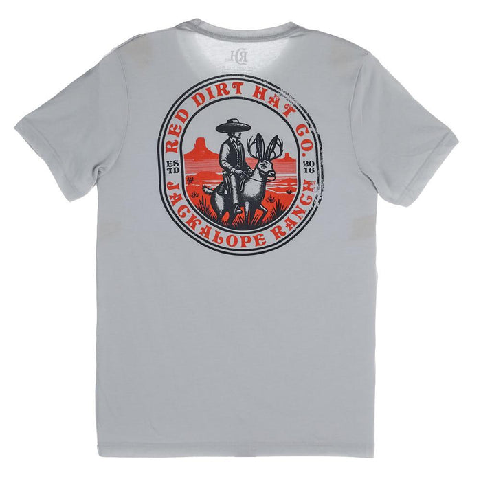 Men's Jackalope Trail Silver Tee