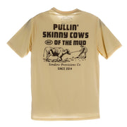 Men's Skinny Cows Cream Tee