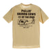 Men's Skinny Cows Cream Tee