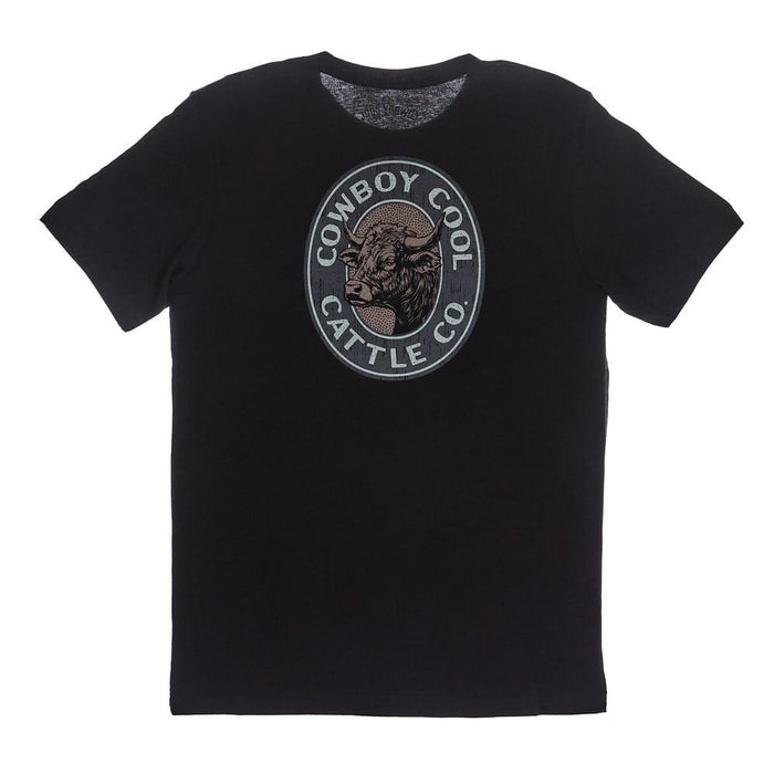 Men's Cattle Co Black Tee