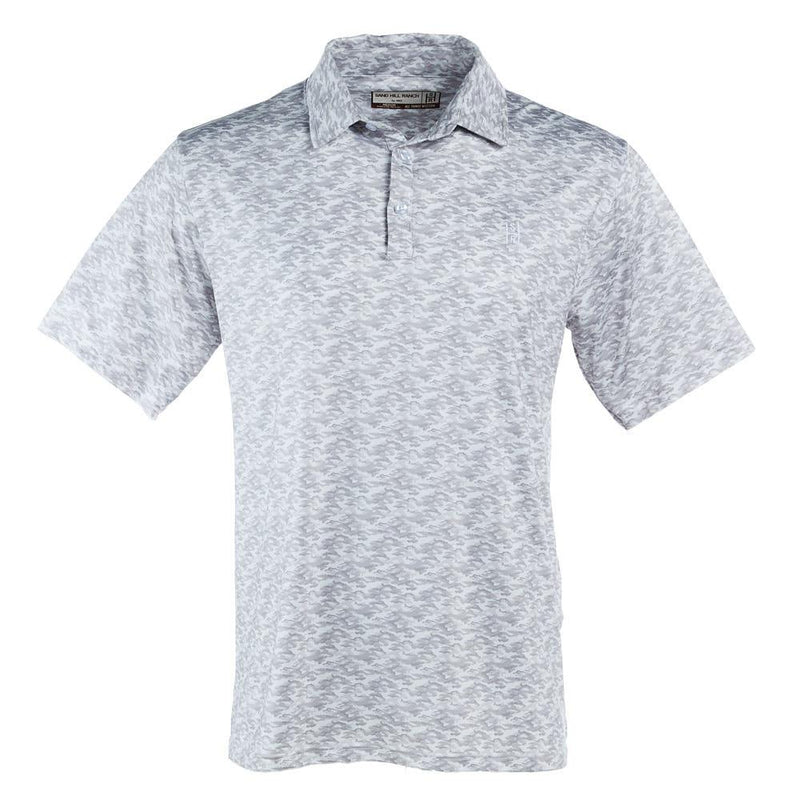 Muted Camo Short Sleeve Polo