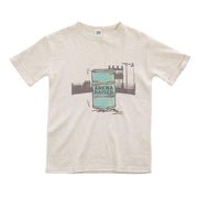 Boy's Oatmeal Arena Raised Short Sleeve Tee Shirt