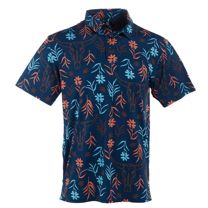 Skulls & Daises Polo