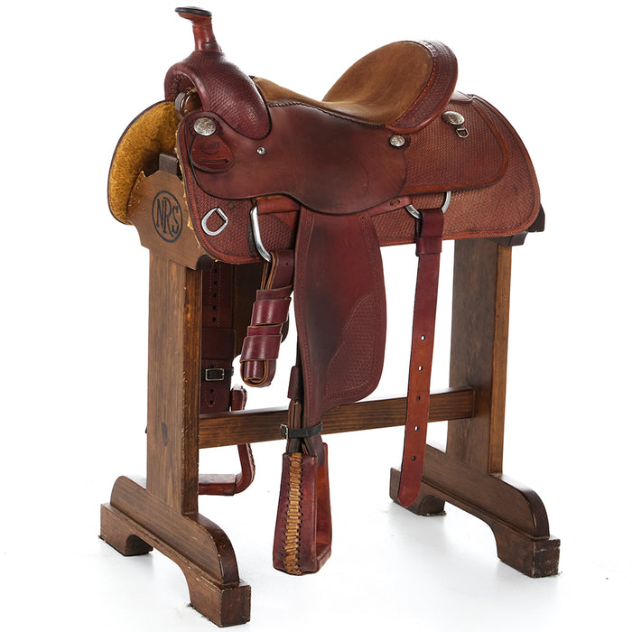Used 14.5in Baby Basket Padded Seat Ranch Roper