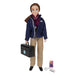 Veterinarian Riley with Vet Kit