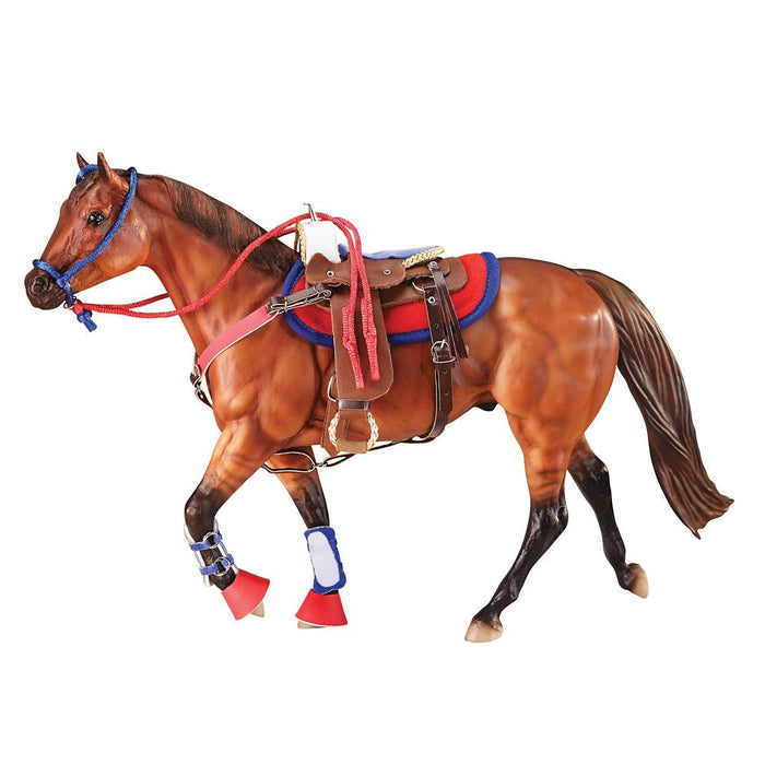 Western Riding Set In Hot Colors
