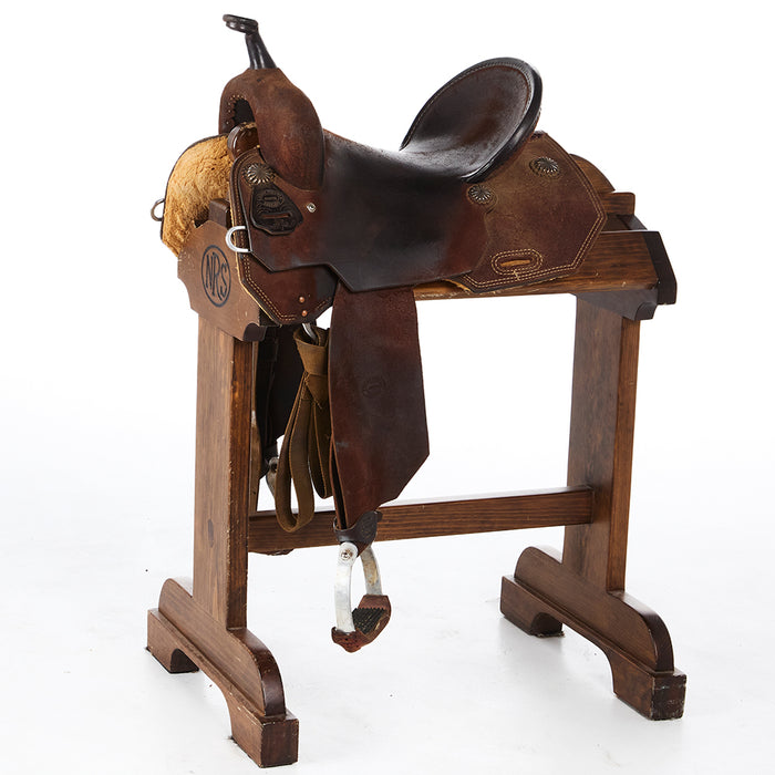 Used 15in Roughout Barrel Saddle