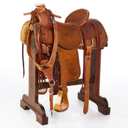 Used 16in Spider Stamp with Rope Border Ranch Roper