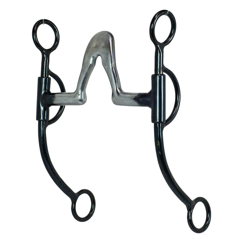 Black Steel Shank Short Cathedral Bit