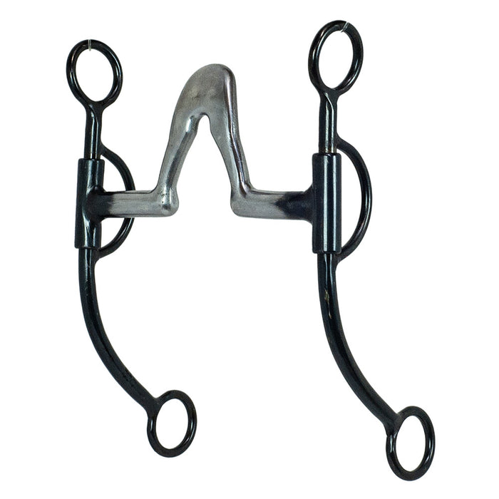 Black Steel Shank Short Cathedral Bit