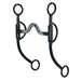 Black Steel Shank Medium Port Bit